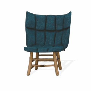 Home furniture green fabric chair